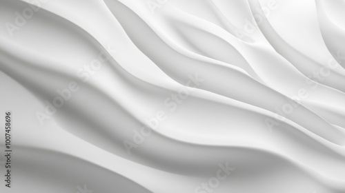 Abstract White Fabric Texture