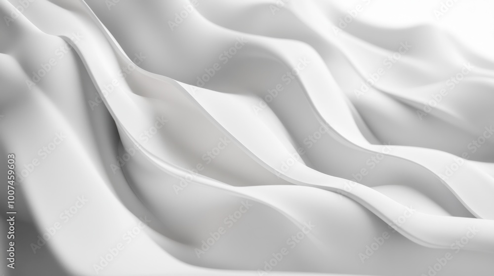 Abstract White Wavy Texture Abstract White Wavy Texture