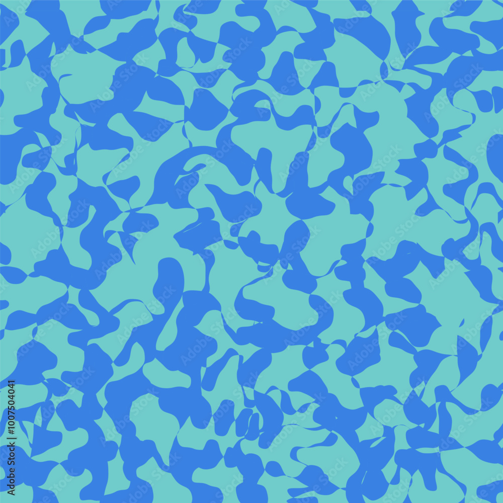 Colored camouflage pattern Colored camouflage pattern