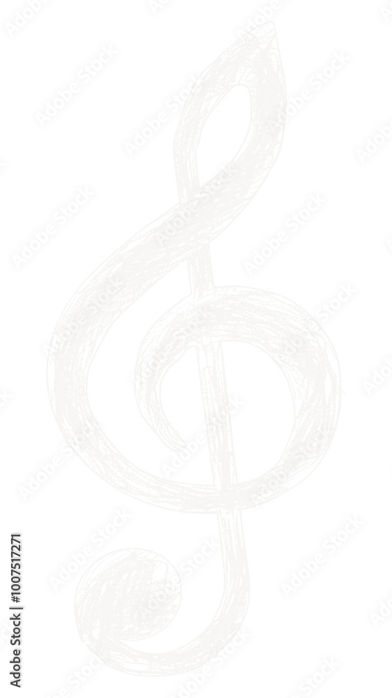 Obraz premium PNG Music symbol accessories blackboard ampersand.