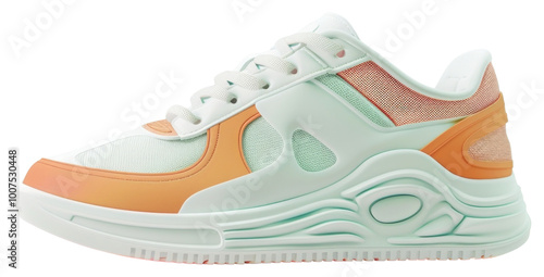 PNG Modern stylish athletic footwear design
