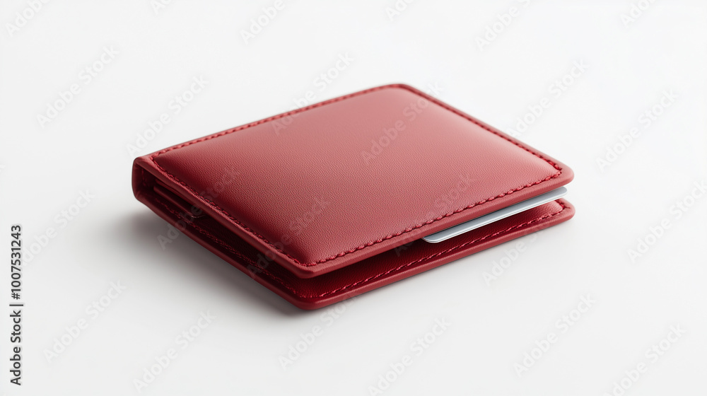 sleek red wallet made of smooth leather, perfect for carrying cards and cash. Its compact design makes it stylish accessory for everyday use. sleek red wallet made of smooth leather, perfect for carrying cards and cash. Its compact design makes it stylish accessory for everyday use.