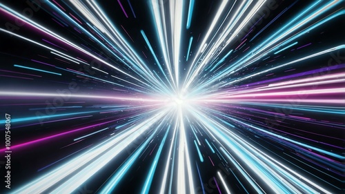 neon white abstract speed ray background, aesthetic finish