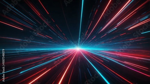 neon red abstract speed ray background, aesthetic finish