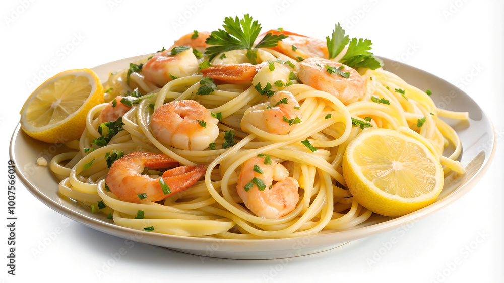 pasta with shrimps pasta with shrimps
