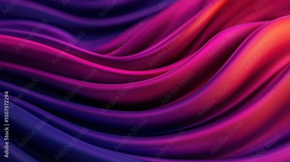 Obraz premium Abstract Purple and Red Swirling Gradient Background Modern Design