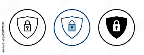 Security icon vector isolated on white background. protection icon. privacy. vpn