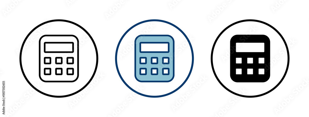 Calculator icon vector isolated on white background. Calculator vector icon. Accounting icon Calculator icon vector isolated on white background. Calculator vector icon. Accounting icon