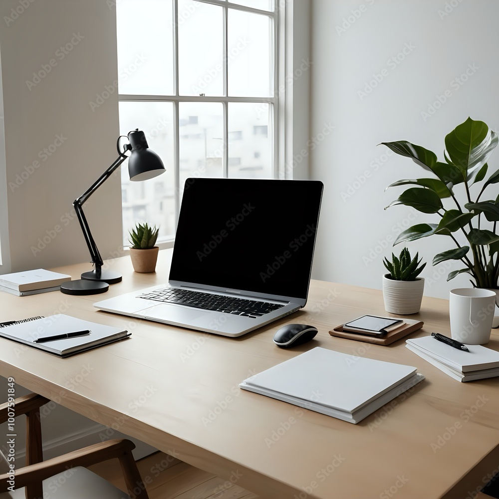 Serene Workspace: Inspire Focus & Creativity Serene Workspace: Inspire Focus & Creativity