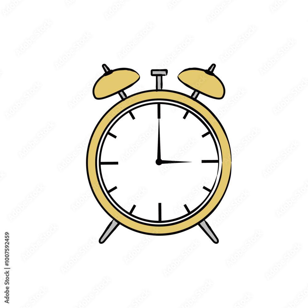 目覚まし時計のイラスト02