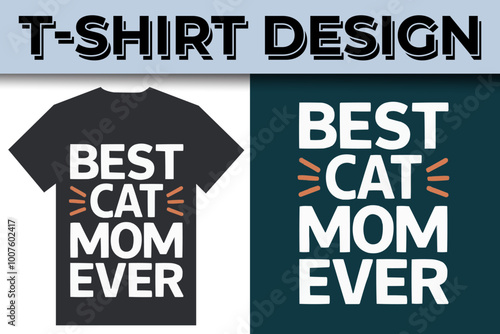cat lover best quotes typography  illustration t-shirt design