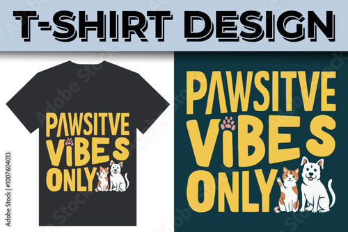 cat lover best quotes typography  illustration t-shirt design