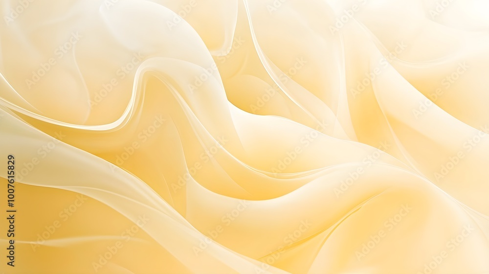 An abstract depiction of light yellow shades blending seamlessly, creating a serene and inviting atmosphere An abstract depiction of light yellow shades blending seamlessly, creating a serene and inviting atmosphere