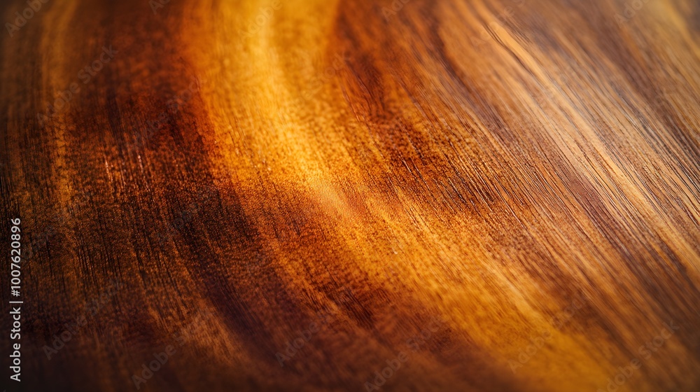 A close-up of a polished wooden surface showcasing intricate grain patterns, perfect for backgrounds A close-up of a polished wooden surface showcasing intricate grain patterns, perfect for backgrounds