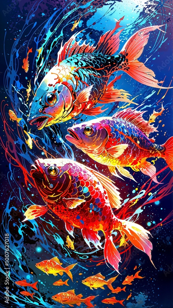 incredible Art Of Fish In The Sea incredible Art Of Fish In The Sea