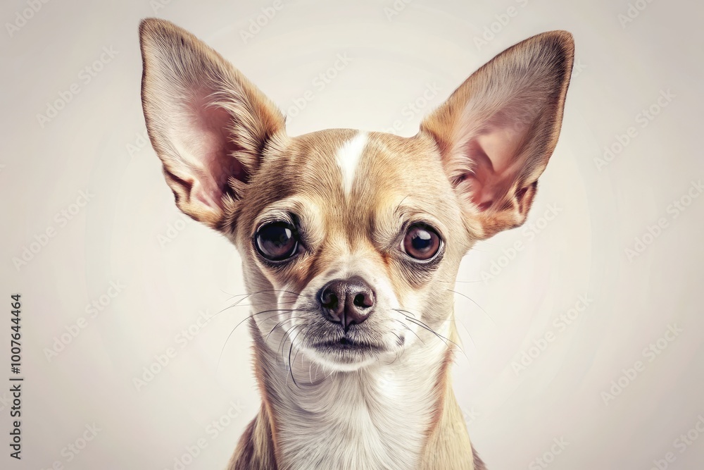 Elegant Minimalist Line Art of a Chihuahua for Modern Design and Creative Projects Elegant Minimalist Line Art of a Chihuahua for Modern Design and Creative Projects