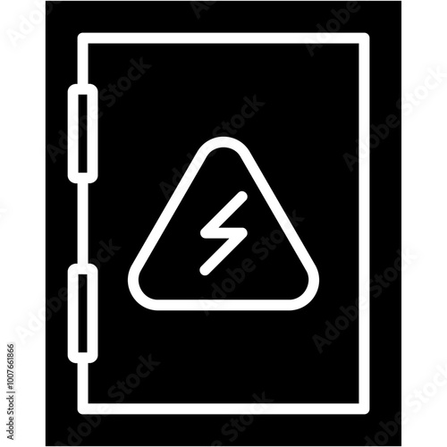 Danger Board Icon photo