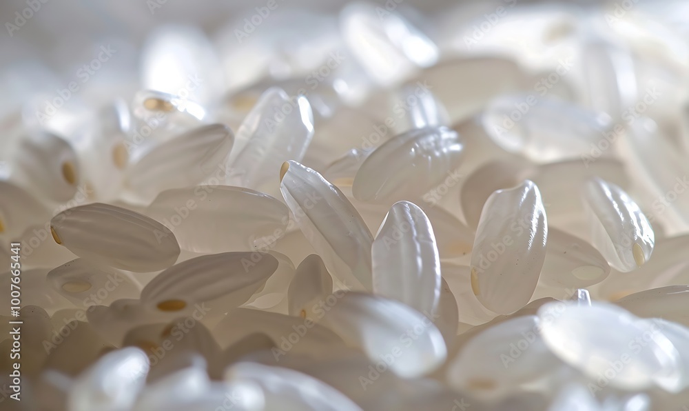Close up of uncooked white rice. Shallow depth of field. Close up of uncooked white rice. Shallow depth of field.