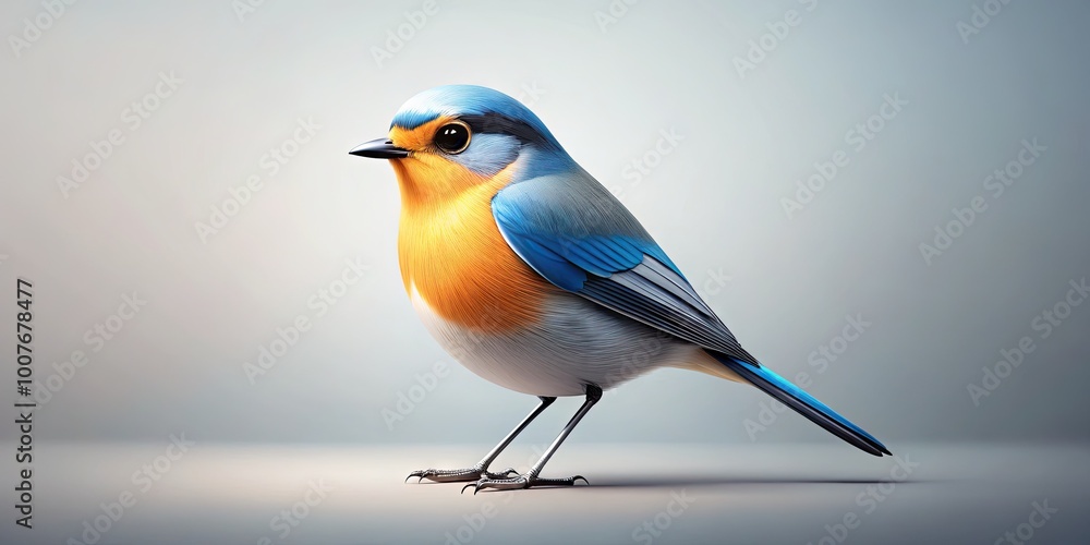 Minimalist Bird Template Design for Creative Projects, Crafts, and Educational Materials Usage Minimalist Bird Template Design for Creative Projects, Crafts, and Educational Materials Usage