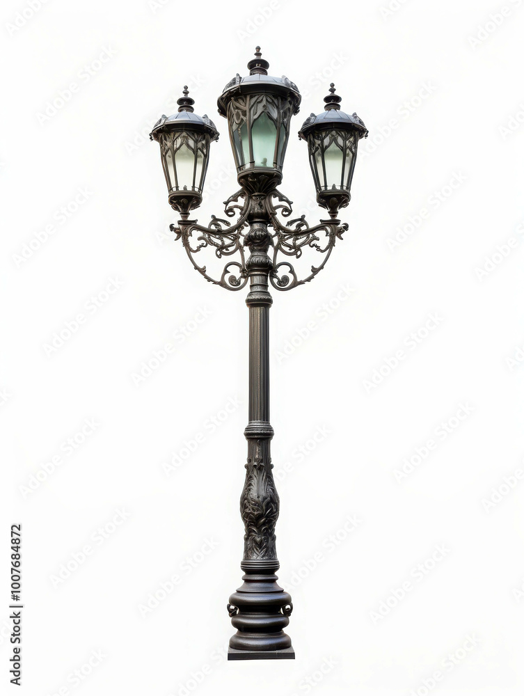 Victorian Decorative Lamp Post in Elegant Design Victorian Decorative Lamp Post in Elegant Design