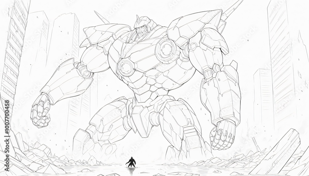 anime robot cyborg science fiction background anime robot cyborg science fiction background