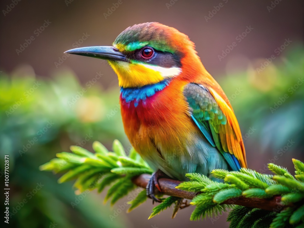 Obraz premium Stunning Collection of Beautiful Birds from Around the World Captured in Their Natural Habitats