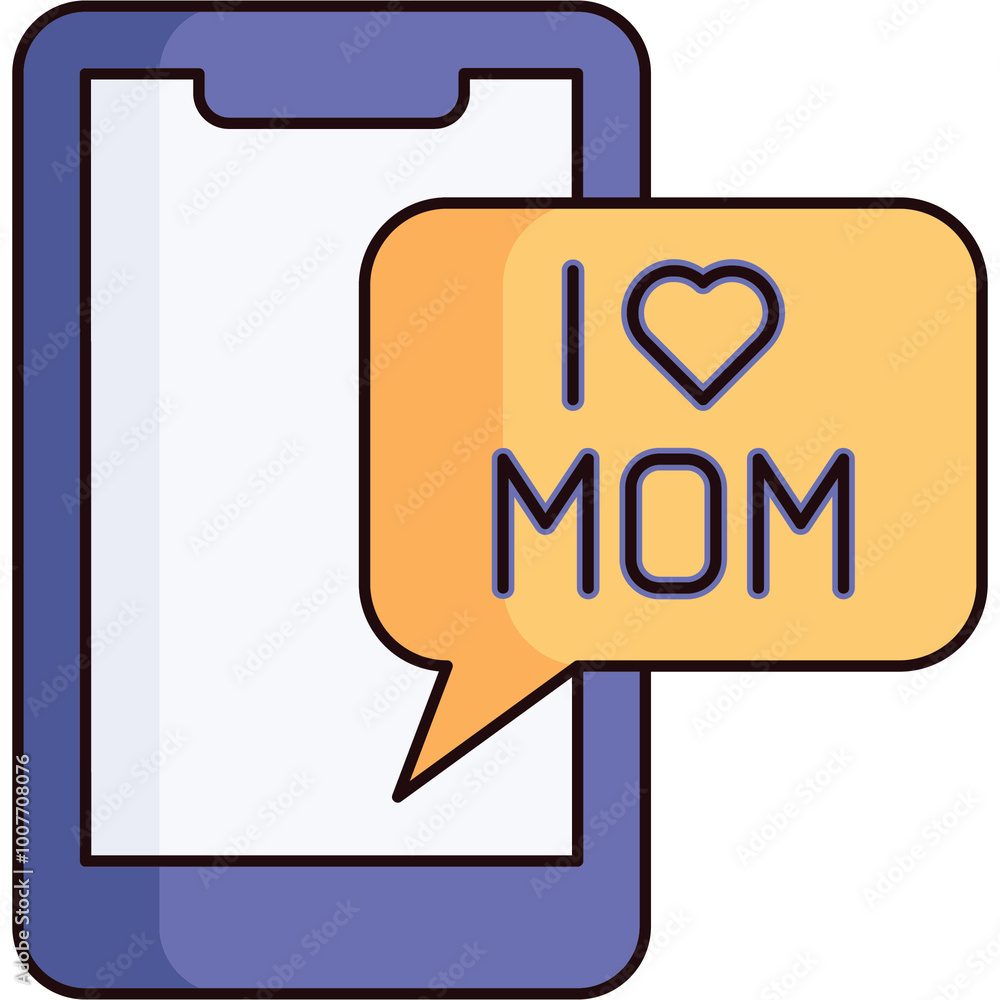 Mother'S Day Phone Notification Sticker Mother'S Day Phone Notification Sticker