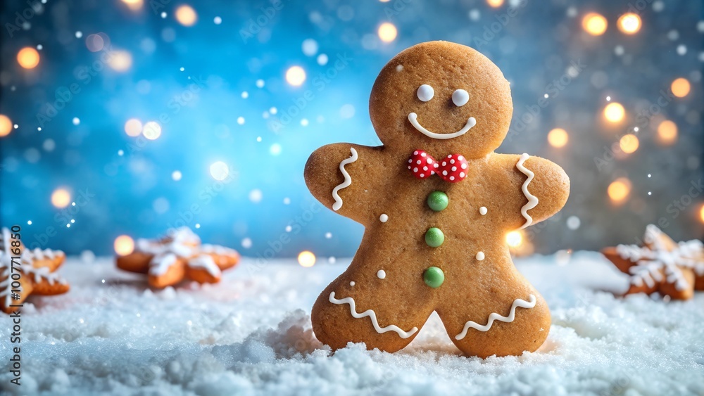 gingerbread person on christmas tree gingerbread person on christmas tree