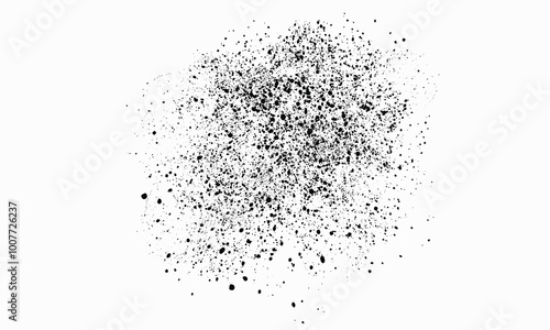 Grunge graffiti spray splashes and drops. vector spray paint shape with messy stains black, Grunge black spray paint, eps8