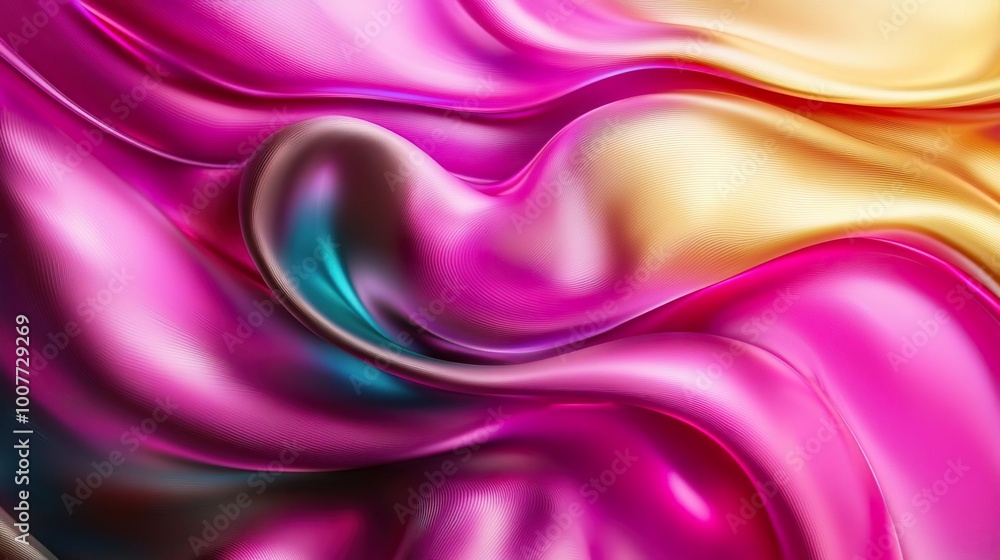 Obraz premium Abstract 3D background, enhancing visual interest and engagement..