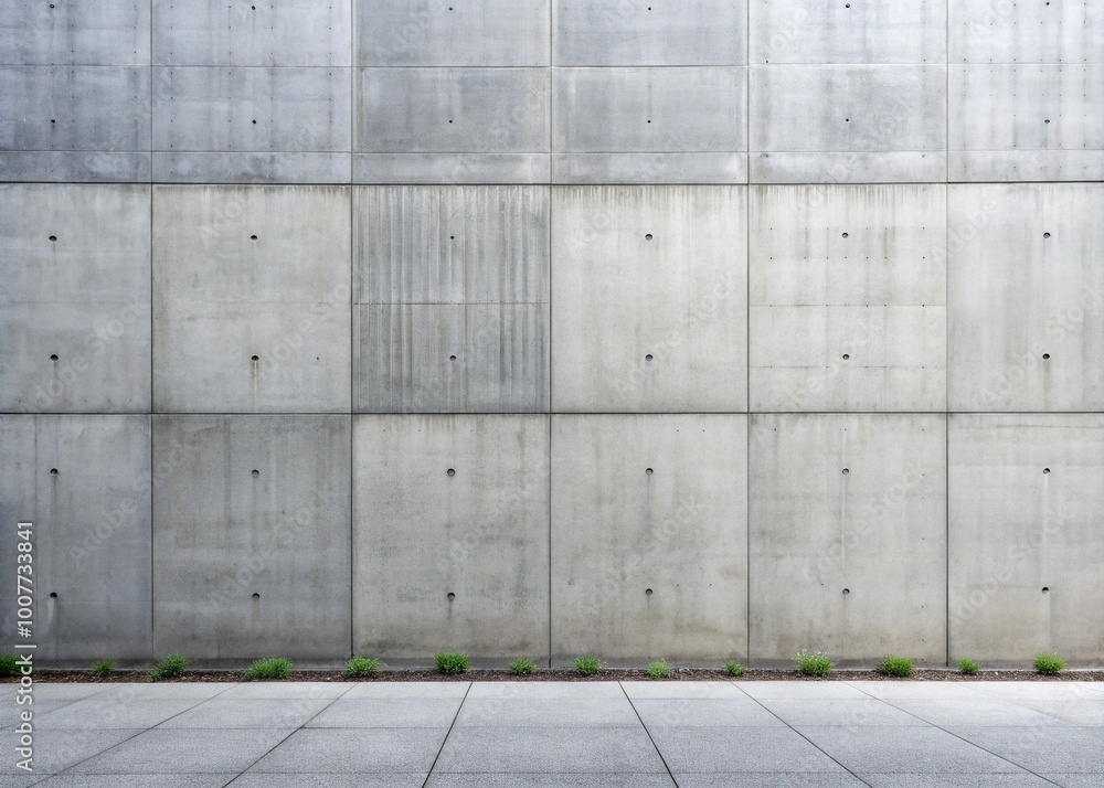 Grey concrete modern wall with subtle texture and clean lines, creating a minimalist urban backdrop for architectural and design-focused compositions. Grey concrete modern wall with subtle texture and clean lines, creating a minimalist urban backdrop for architectural and design-focused compositions.
