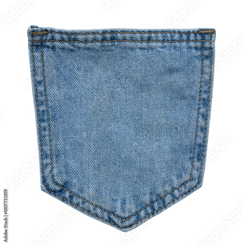 Wallpaper Mural Denim jeans pocket isolated on transparent background, PNG File Torontodigital.ca