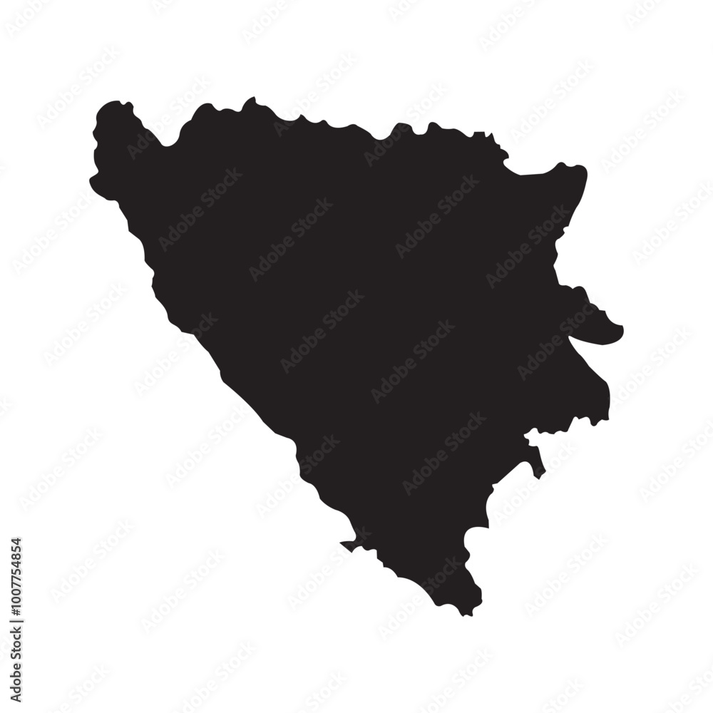 Map of bosnia and herzegovina region Map of bosnia and herzegovina region