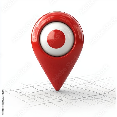 Free Download Japan Location Pin - GFXLoad