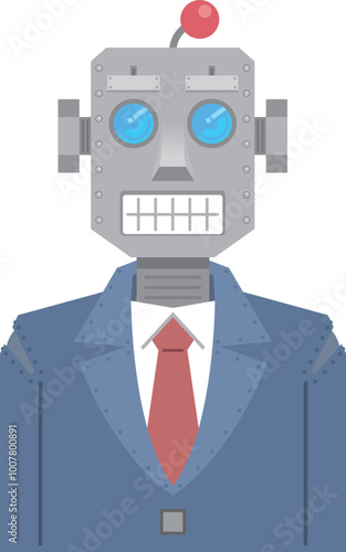 ロボットの会社員