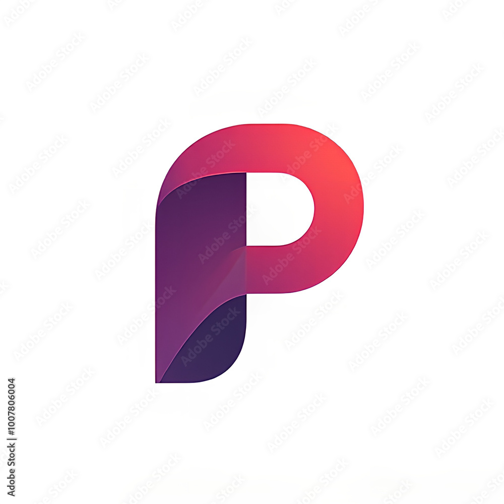 modern logo embodies the shape of the capital letter P modern logo embodies the shape of the capital letter P