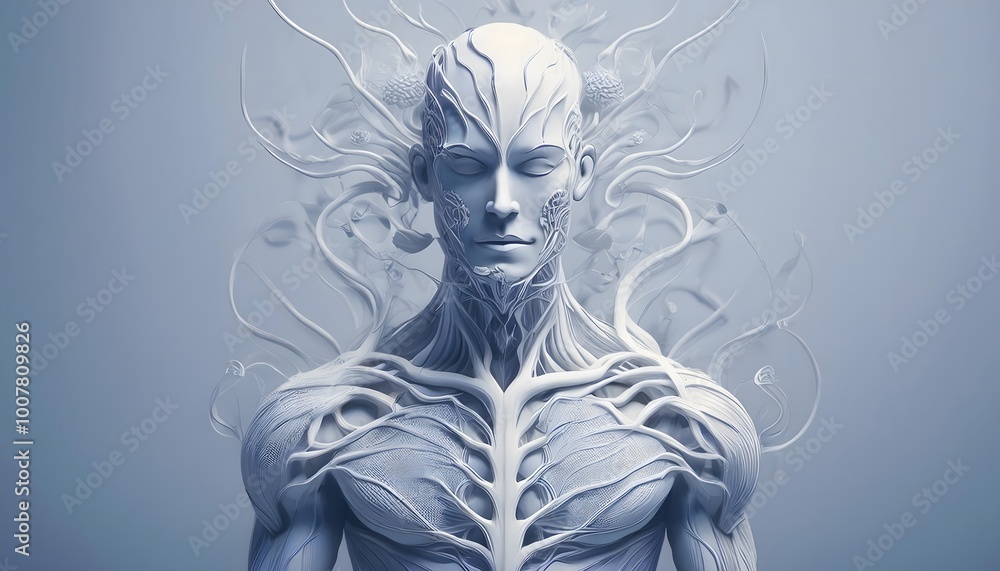 Parasitic Relationship Concept - Visualization of human figures prone to parasitic diseases. Parasitic Relationship Concept - Visualization of human figures prone to parasitic diseases.