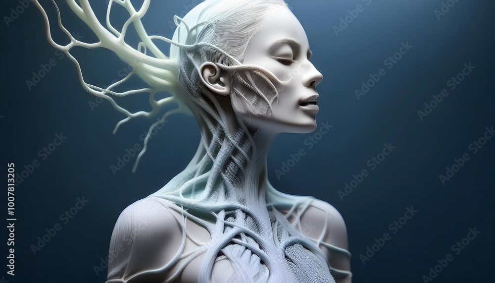 Parasitic Relationship Concept - Visualization of human figures prone to parasitic diseases. Parasitic Relationship Concept - Visualization of human figures prone to parasitic diseases.