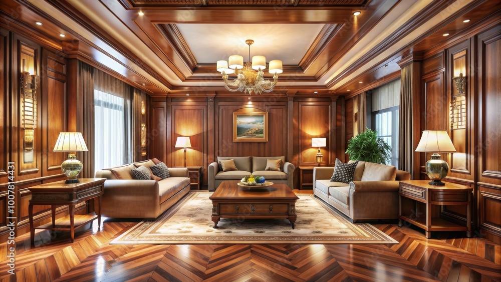 Luxurious room with elegant wooden interior , classic, luxury, room, elegant, wooden, interior, decoration, design Luxurious room with elegant wooden interior , classic, luxury, room, elegant, wooden, interior, decoration, design