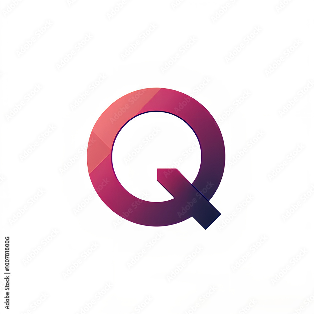 modern logo embodies the shape of the capital letter Q modern logo embodies the shape of the capital letter Q