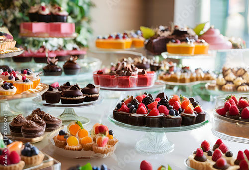 food, table, buffet, restaurant, salad, catering, meal, dessert, cake, party, banquet, market, fruit, candy, sweet, delicious, tasty, breakfast, dinner, appetizer, gourmet, healthy, meat, fresh, 