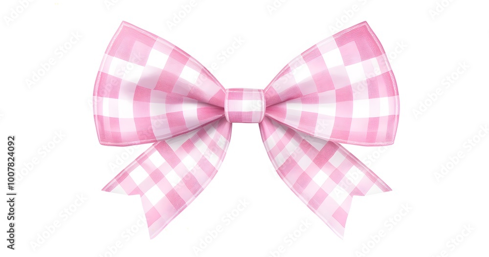 pink bow isolated on white pink bow isolated on white
