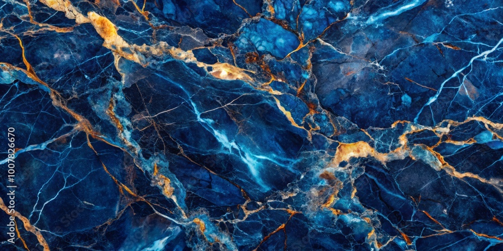 Modern and elegant dark blue marble background adorned with colorful swirls, ideal for design projects and creative Modern and elegant dark blue marble background adorned with colorful swirls, ideal for design projects and creative