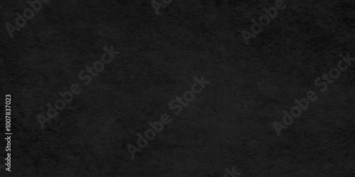 Dark Black background texture, old vintage charcoal black backdrop paper with watercolor. Abstract background with black wall surface, black stucco texture. Black gray satin dark texture luxurious. 