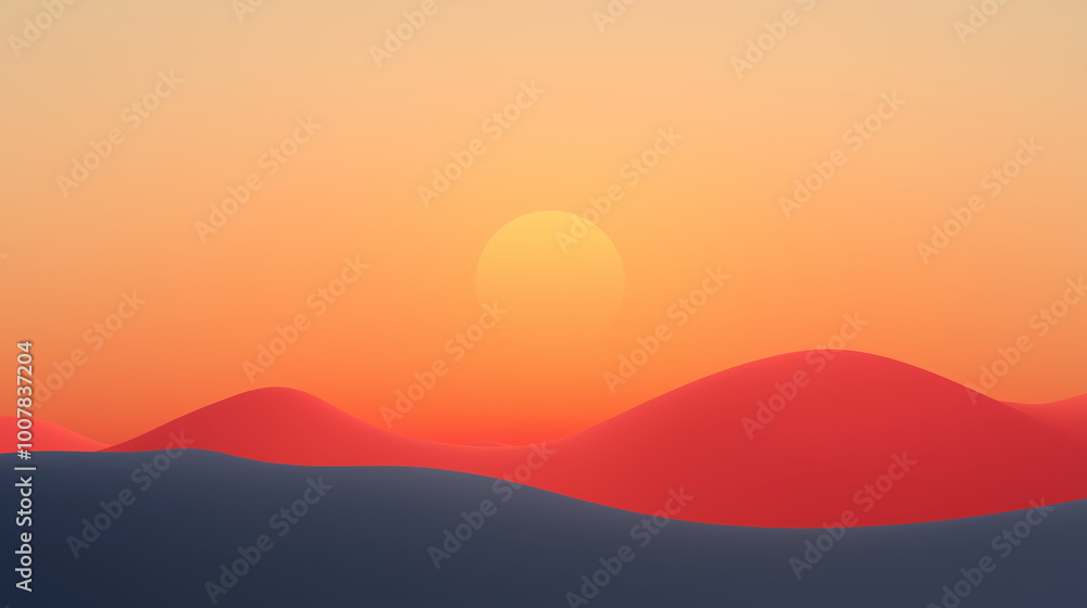 Crimson Hills at Sunset Crimson Hills at Sunset