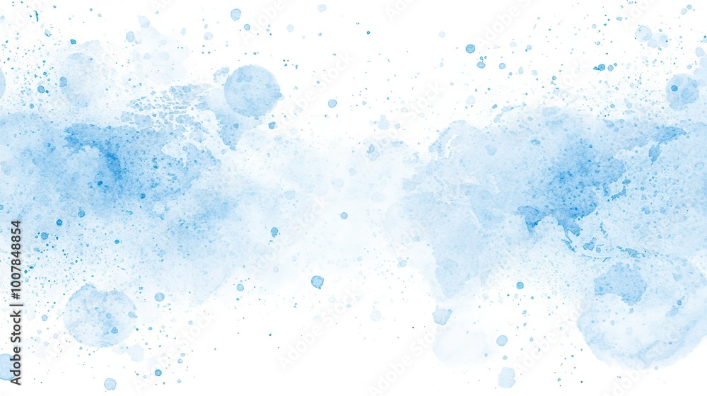 Soft blue watercolor splashes create a serene and calming background, ideal for artistic projects and designs. Soft blue watercolor splashes create a serene and calming background, ideal for artistic projects and designs.