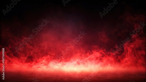 Abstract background with red glowing haze, abstract, background, red, glowing, haze, mist, eerie, mysterious, vibrant, surreal