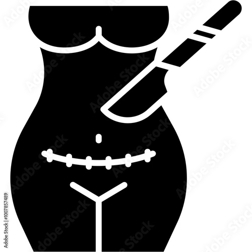 Cesarean Section Icon