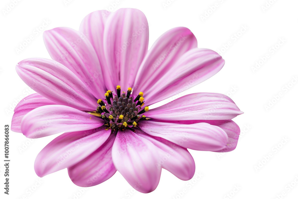 Transparent Pink Flower with Black Background Transparent Pink Flower with Black Background