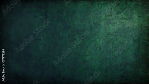 digital abstract background featuring a textured, grunge style design with a predominantly dark green color palette, incorporating various shades of green that blend seamlessly across the surface